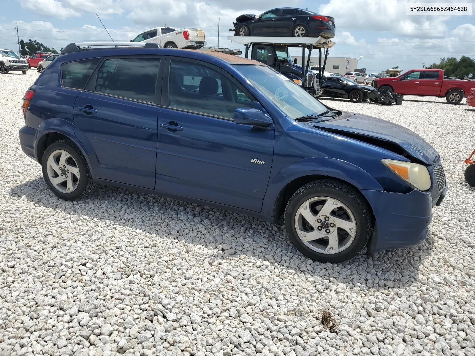 2005 Pontiac Vibe VIN: 5Y2SL66865Z464638 Lot: 65329524