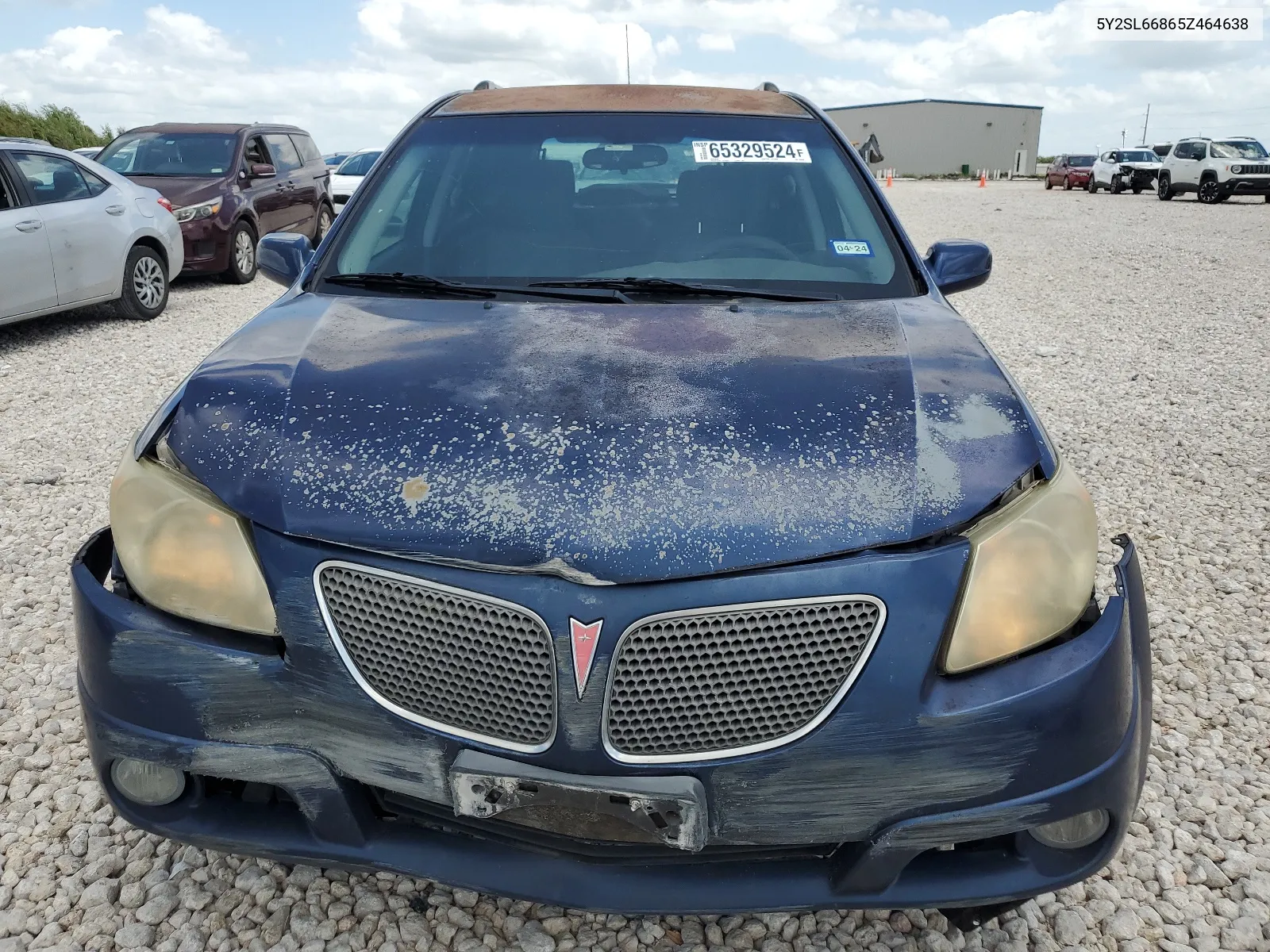 5Y2SL66865Z464638 2005 Pontiac Vibe