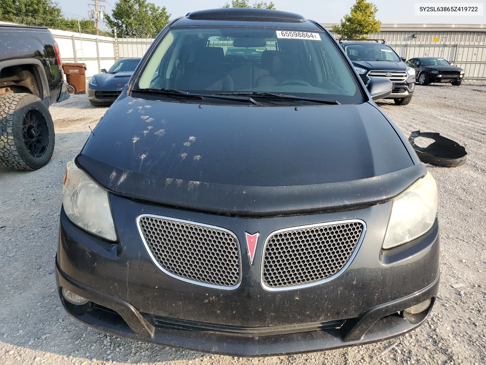 2005 Pontiac Vibe VIN: 5Y2SL63865Z419722 Lot: 65598864