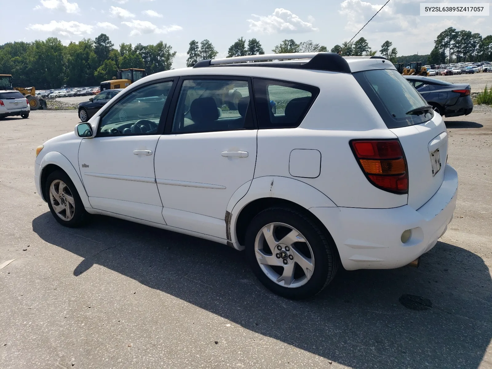 2005 Pontiac Vibe VIN: 5Y2SL63895Z417057 Lot: 65630784