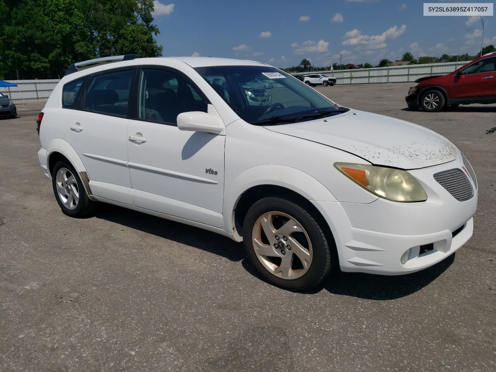 2005 Pontiac Vibe VIN: 5Y2SL63895Z417057 Lot: 65630784