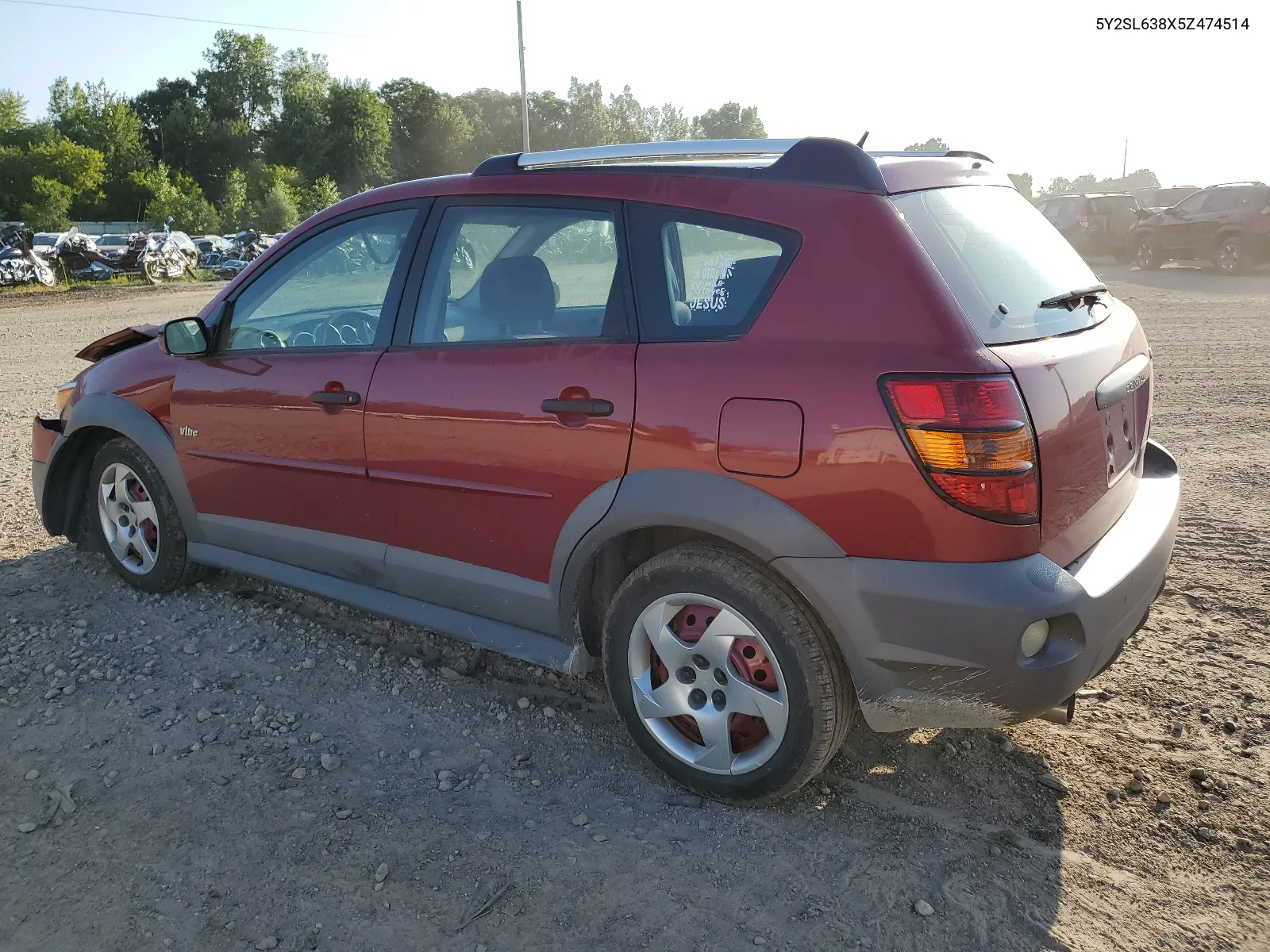 5Y2SL638X5Z474514 2005 Pontiac Vibe