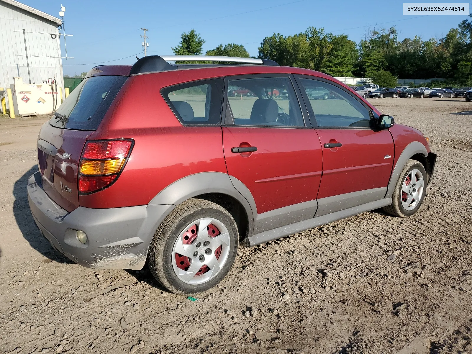 2005 Pontiac Vibe VIN: 5Y2SL638X5Z474514 Lot: 66620694