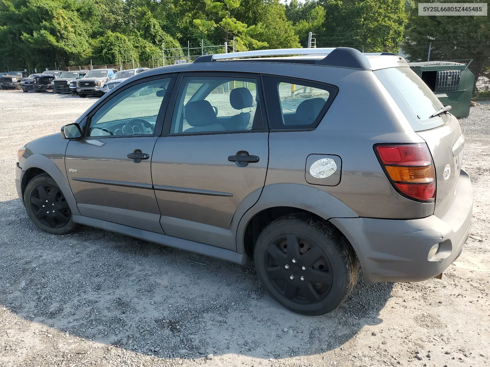 2005 Pontiac Vibe VIN: 5Y2SL66805Z445485 Lot: 66969474