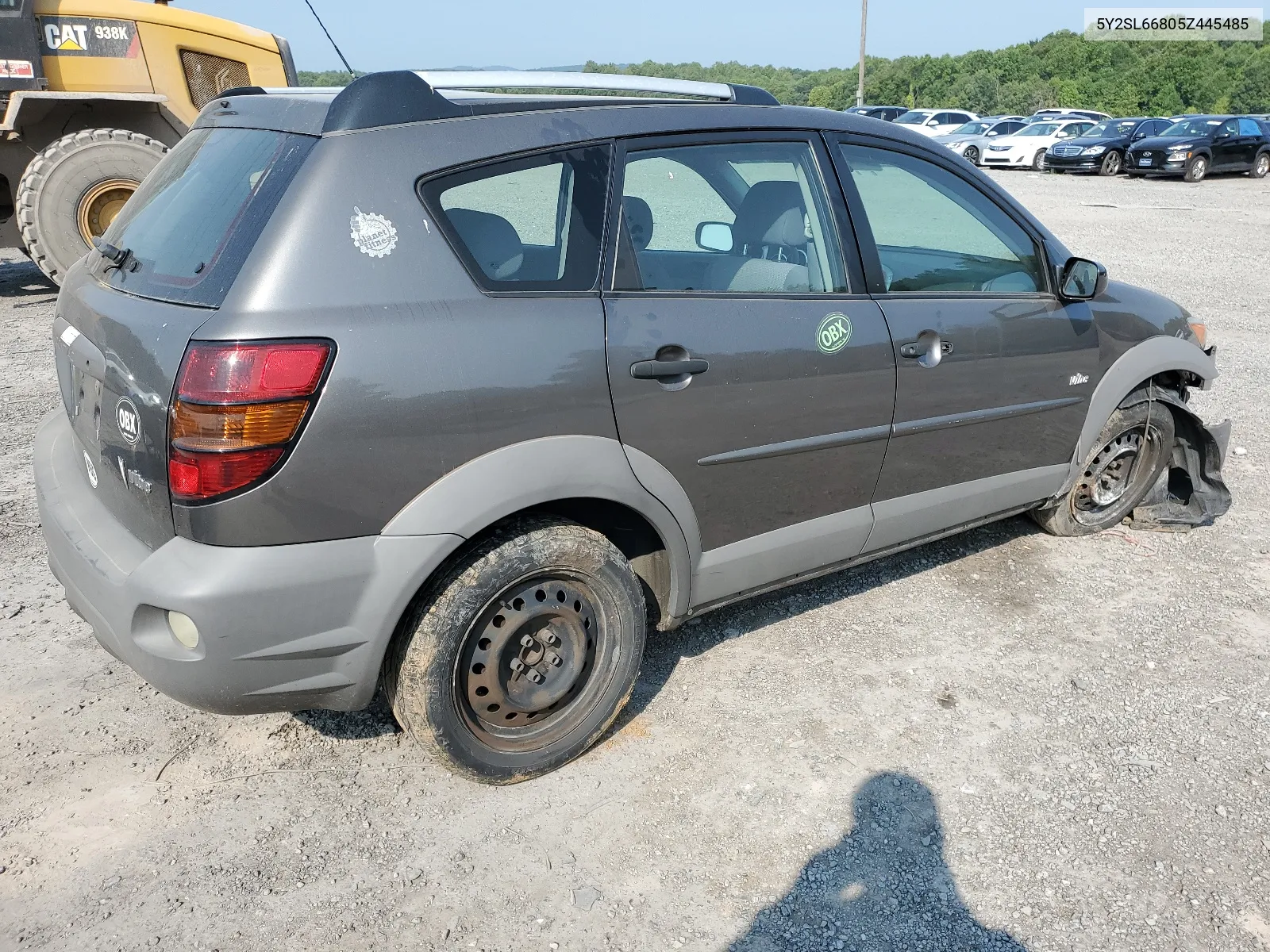 2005 Pontiac Vibe VIN: 5Y2SL66805Z445485 Lot: 66969474