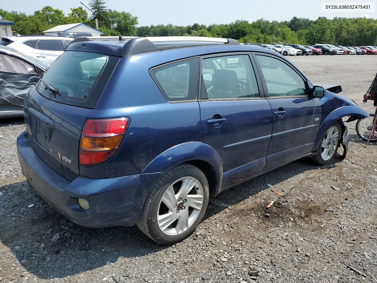 2005 Pontiac Vibe VIN: 5Y2SL63805Z475431 Lot: 67649794