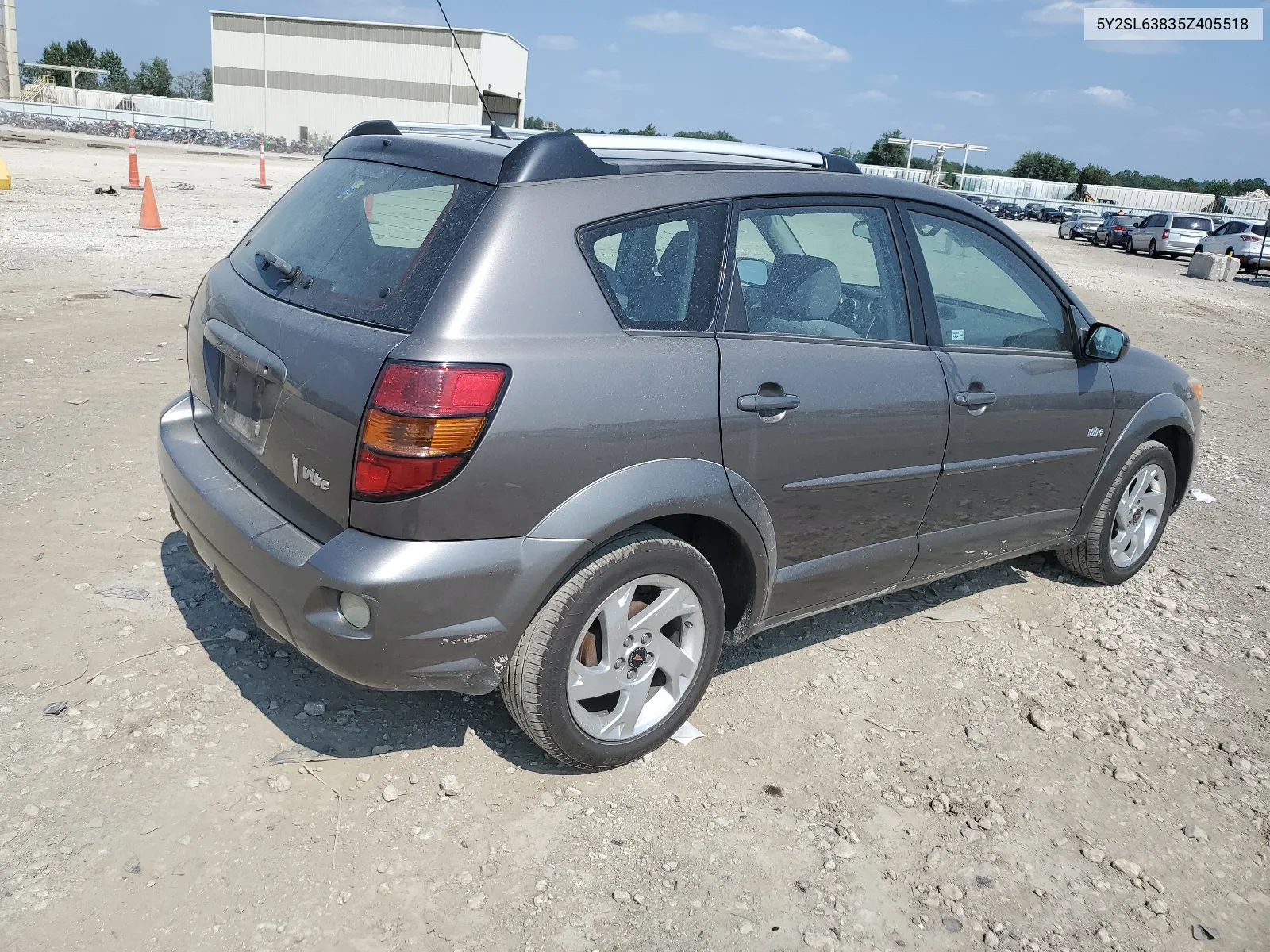 2005 Pontiac Vibe VIN: 5Y2SL63835Z405518 Lot: 68338164