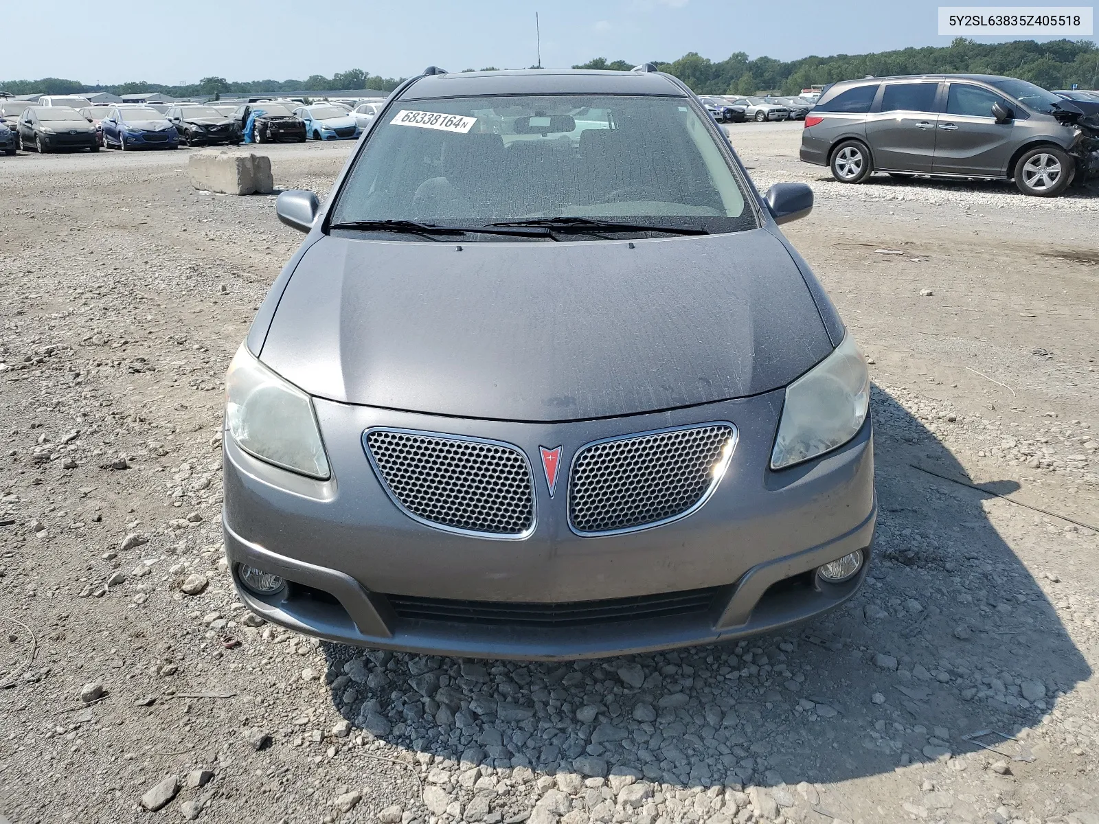 2005 Pontiac Vibe VIN: 5Y2SL63835Z405518 Lot: 68338164