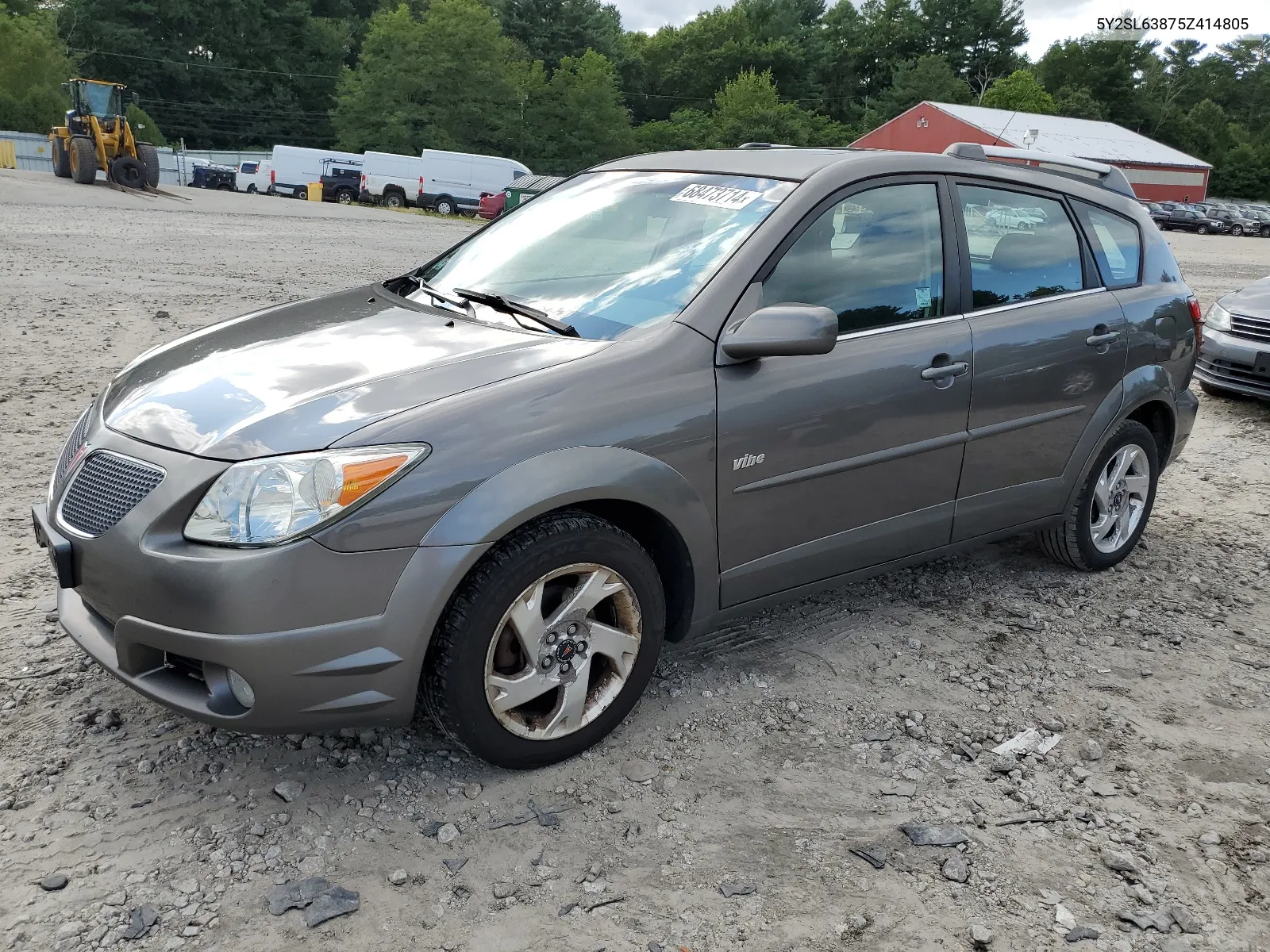 2005 Pontiac Vibe VIN: 5Y2SL63875Z414805 Lot: 68473714