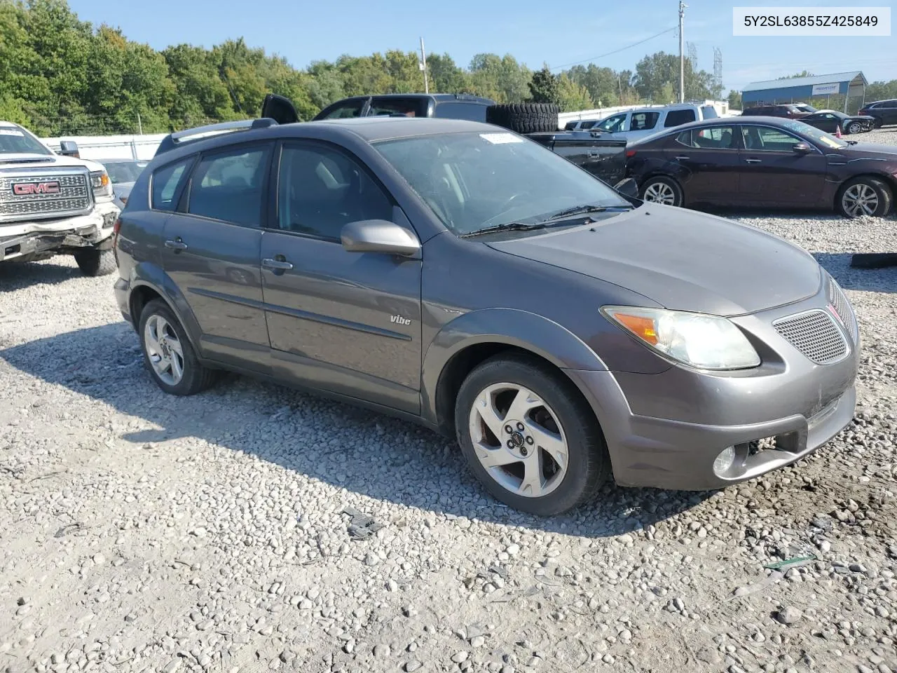 2005 Pontiac Vibe VIN: 5Y2SL63855Z425849 Lot: 69008684