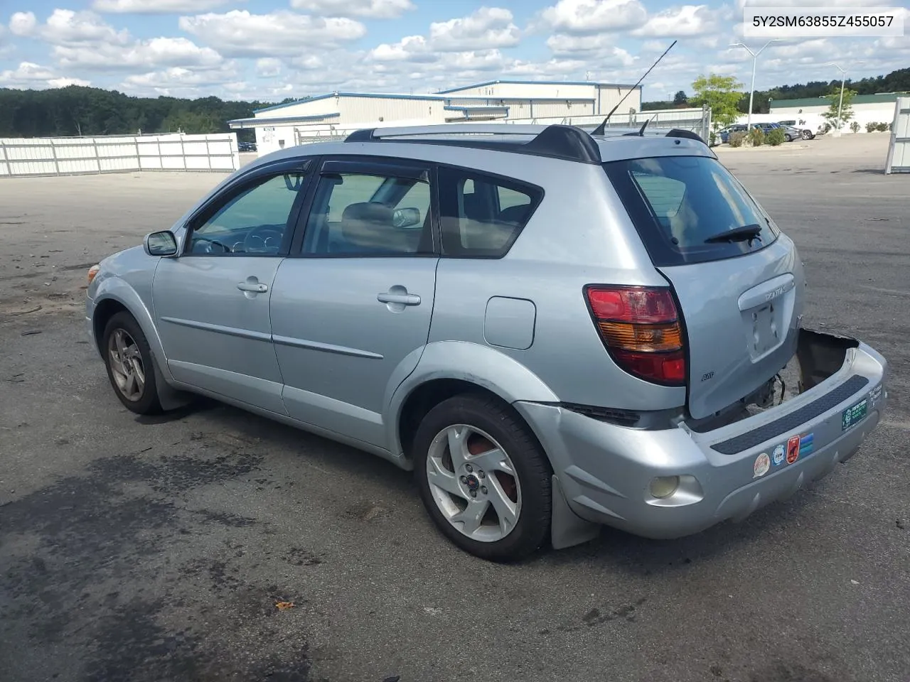 2005 Pontiac Vibe VIN: 5Y2SM63855Z455057 Lot: 70571734