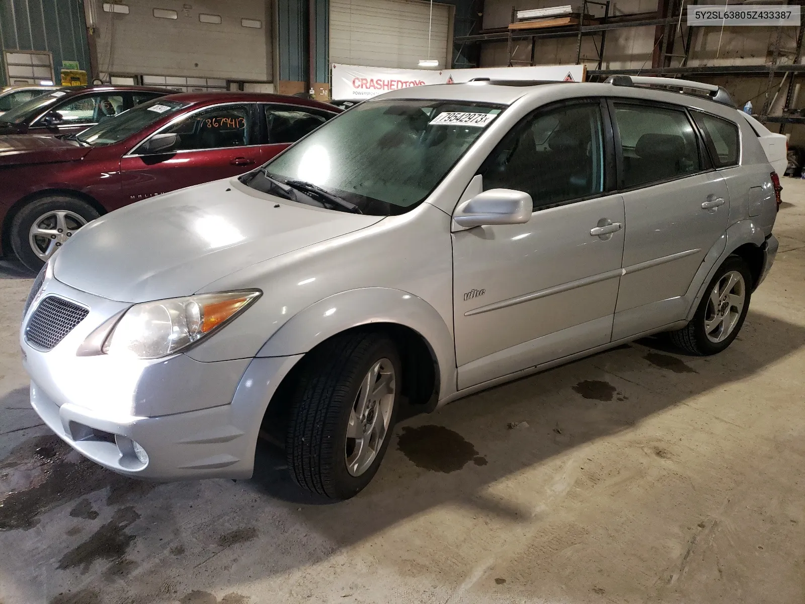 2005 Pontiac Vibe VIN: 5Y2SL63805Z433387 Lot: 79542973