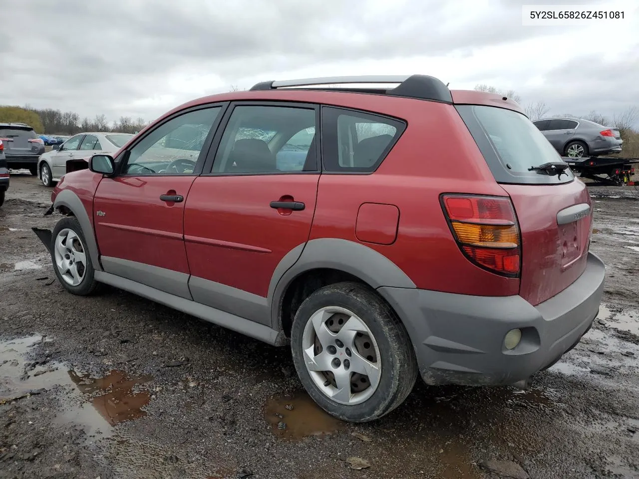 2006 Pontiac Vibe VIN: 5Y2SL65826Z451081 Lot: 48453204