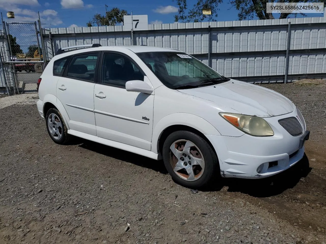 5Y2SL65866Z425616 2006 Pontiac Vibe