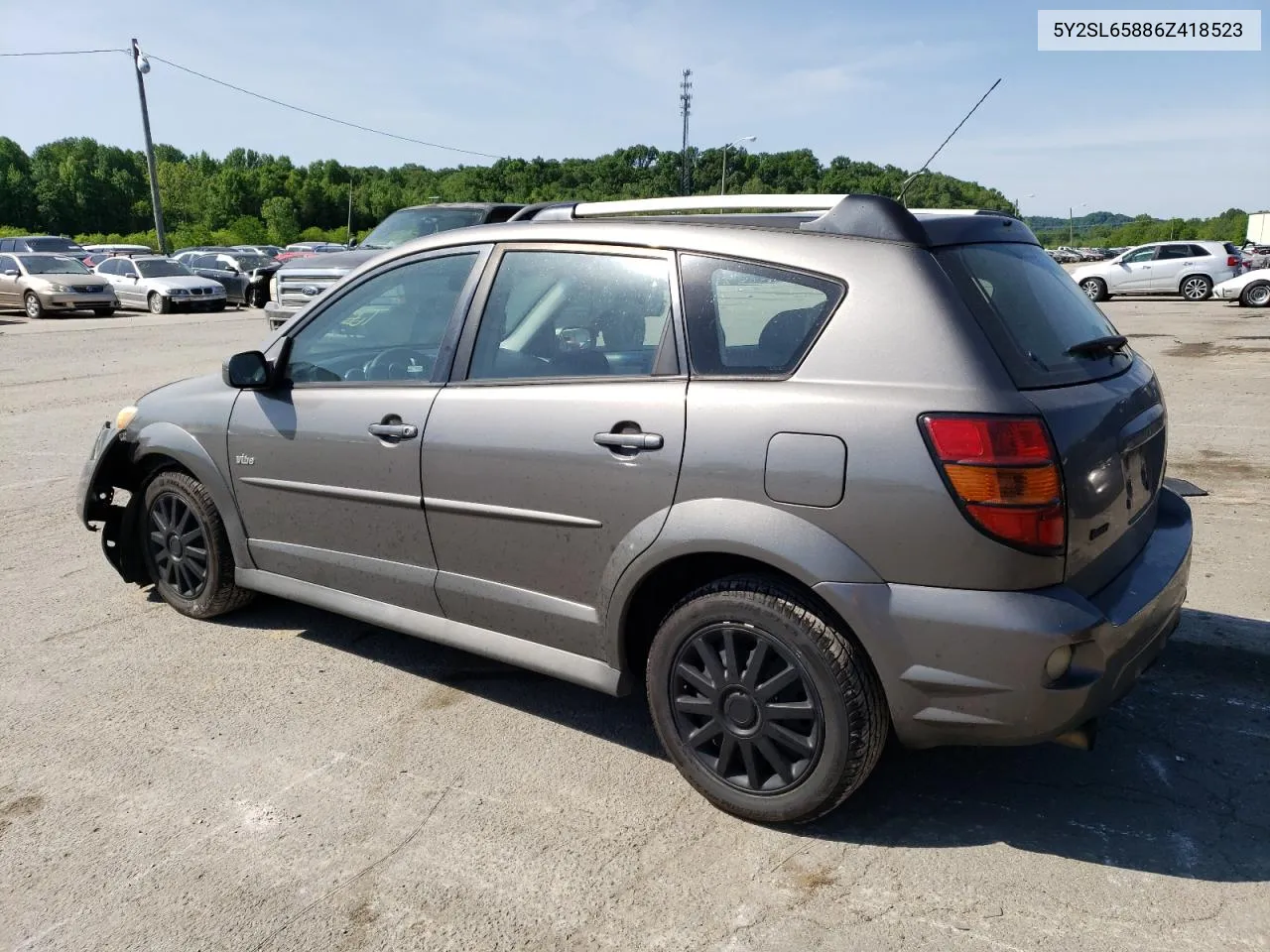 2006 Pontiac Vibe VIN: 5Y2SL65886Z418523 Lot: 53263244