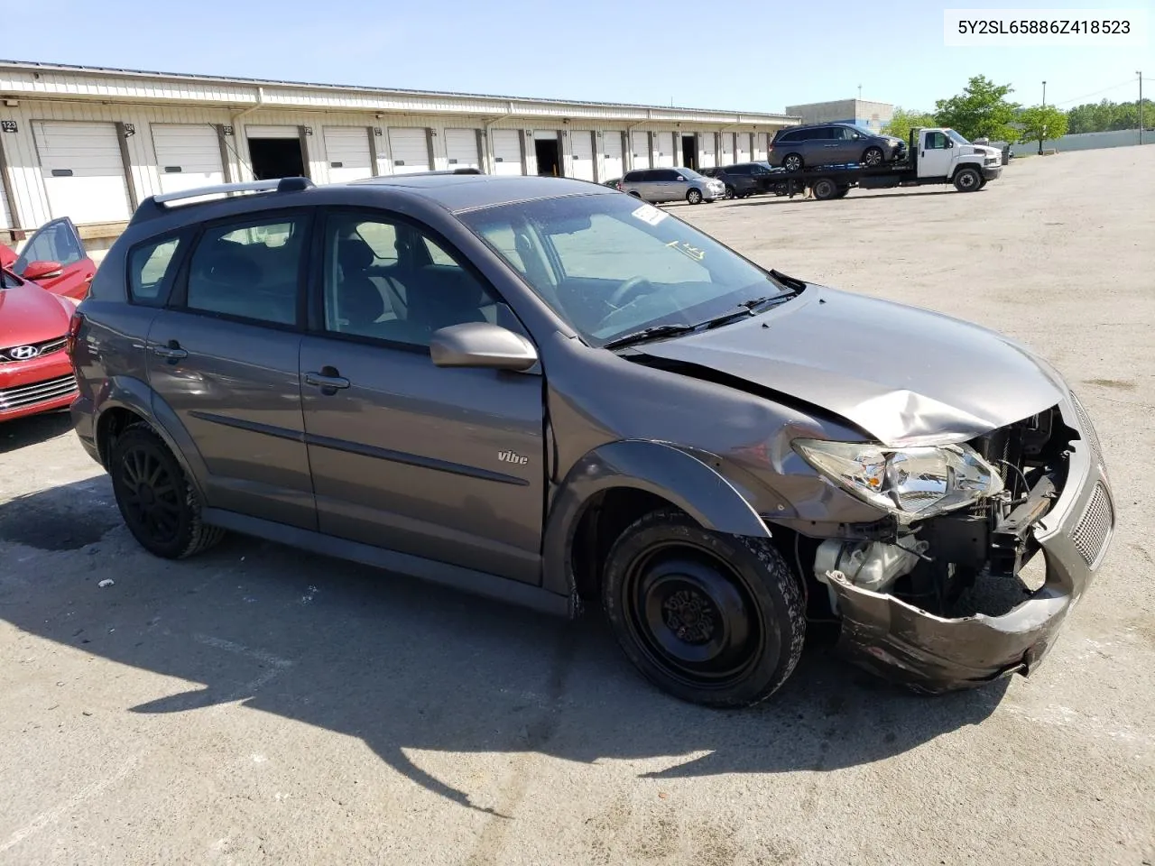 2006 Pontiac Vibe VIN: 5Y2SL65886Z418523 Lot: 53263244