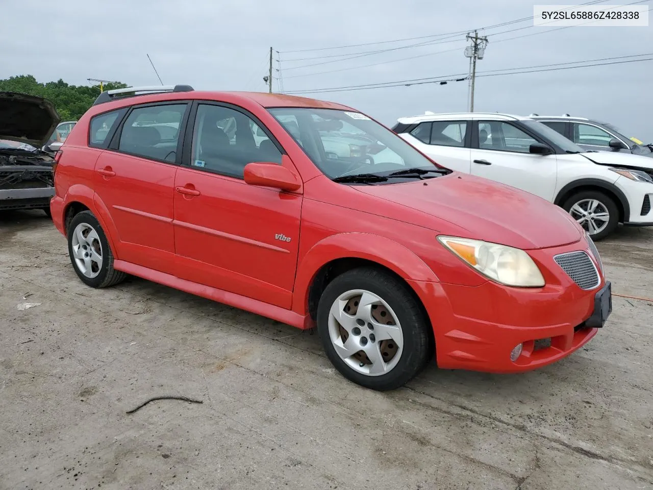 5Y2SL65886Z428338 2006 Pontiac Vibe