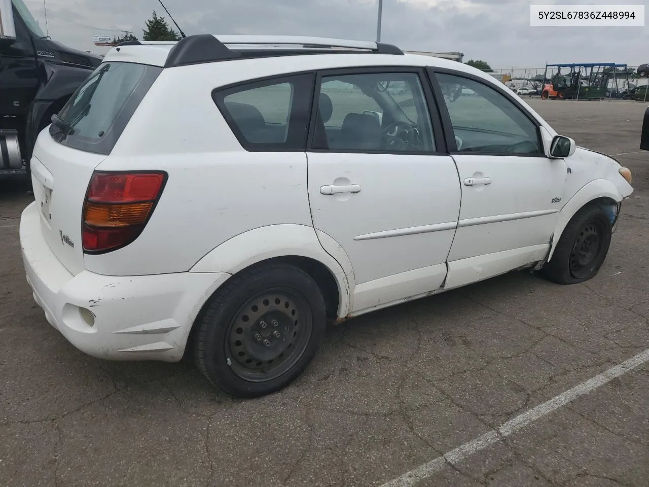 2006 Pontiac Vibe VIN: 5Y2SL67836Z448994 Lot: 53965894