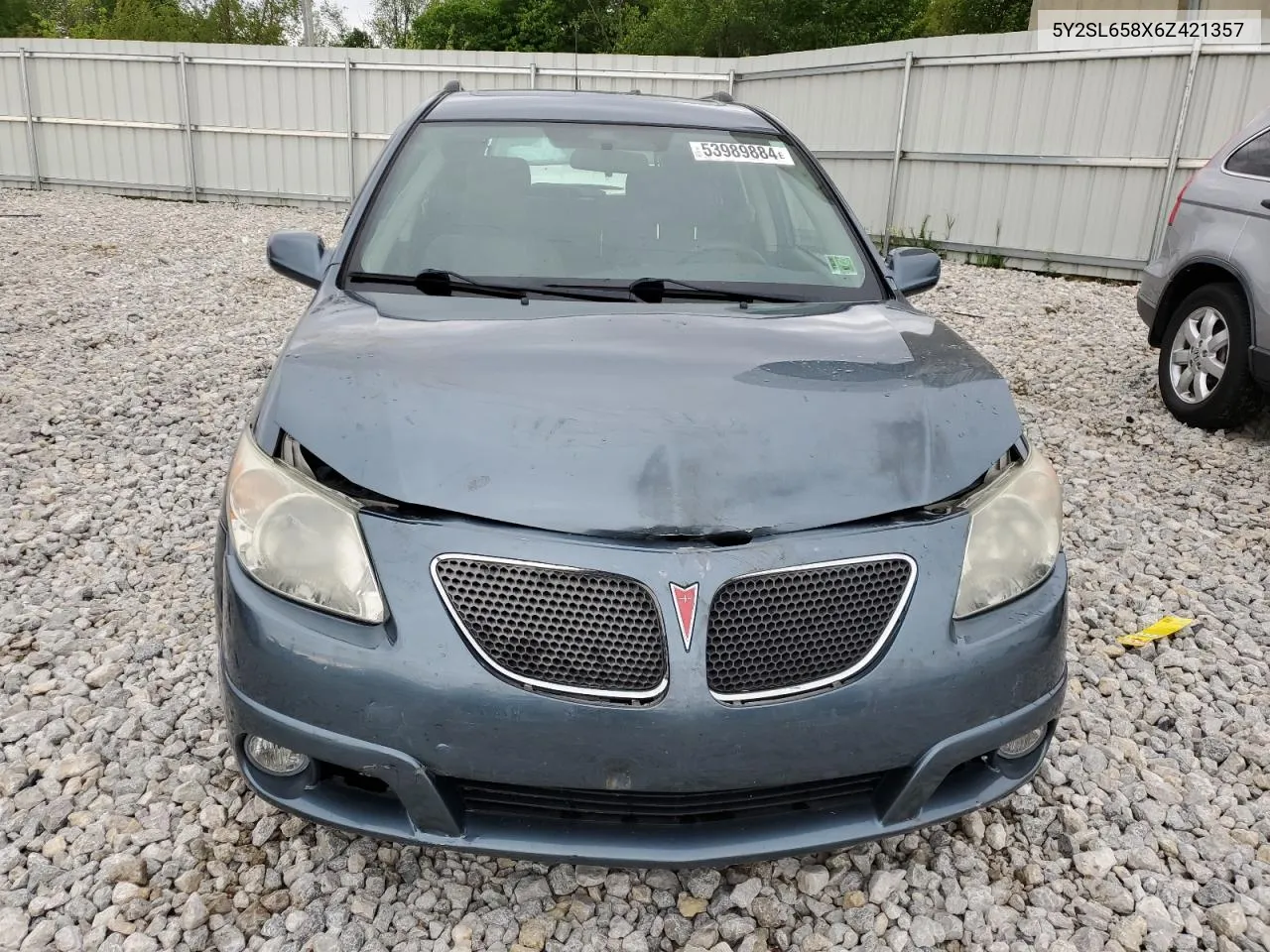 5Y2SL658X6Z421357 2006 Pontiac Vibe