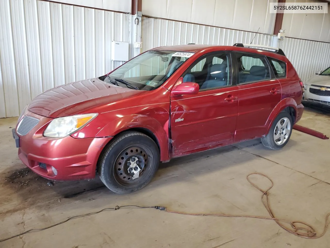 5Y2SL65876Z442151 2006 Pontiac Vibe