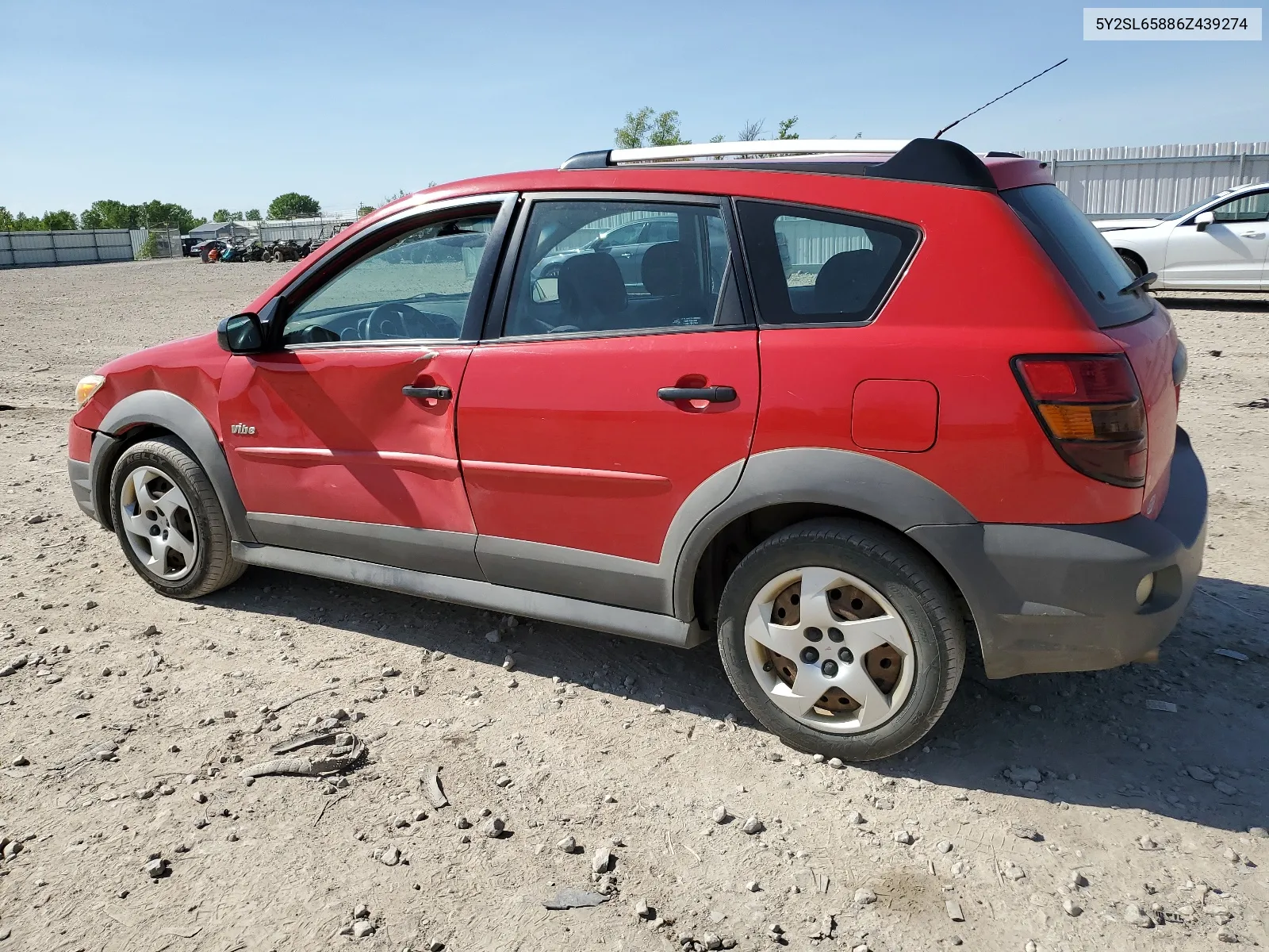 5Y2SL65886Z439274 2006 Pontiac Vibe