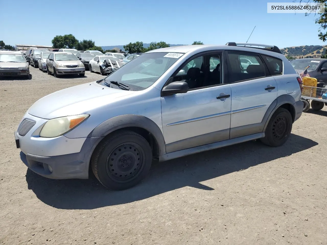 2006 Pontiac Vibe VIN: 5Y2SL65886Z463087 Lot: 56656814