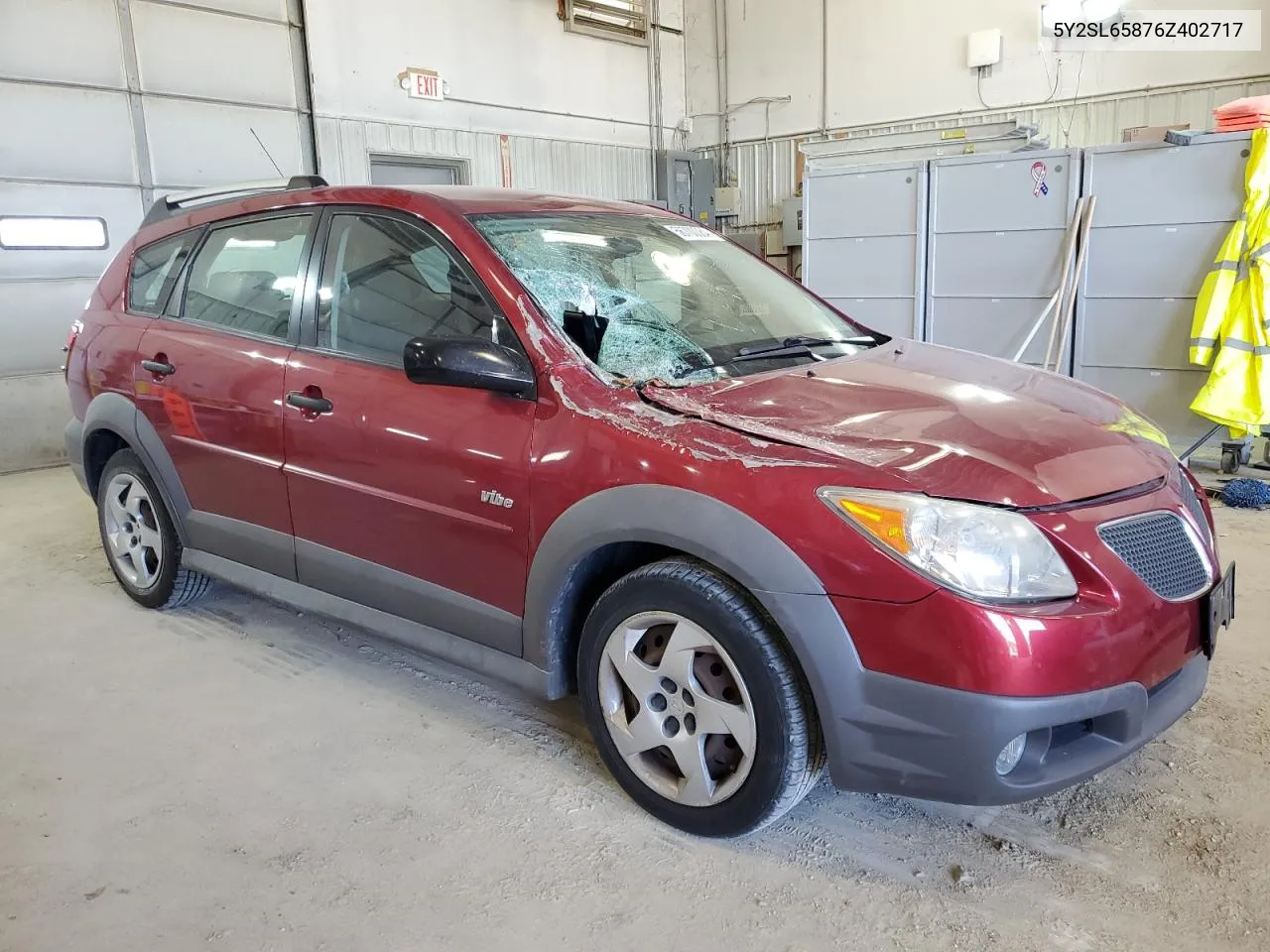 2006 Pontiac Vibe VIN: 5Y2SL65876Z402717 Lot: 56700084