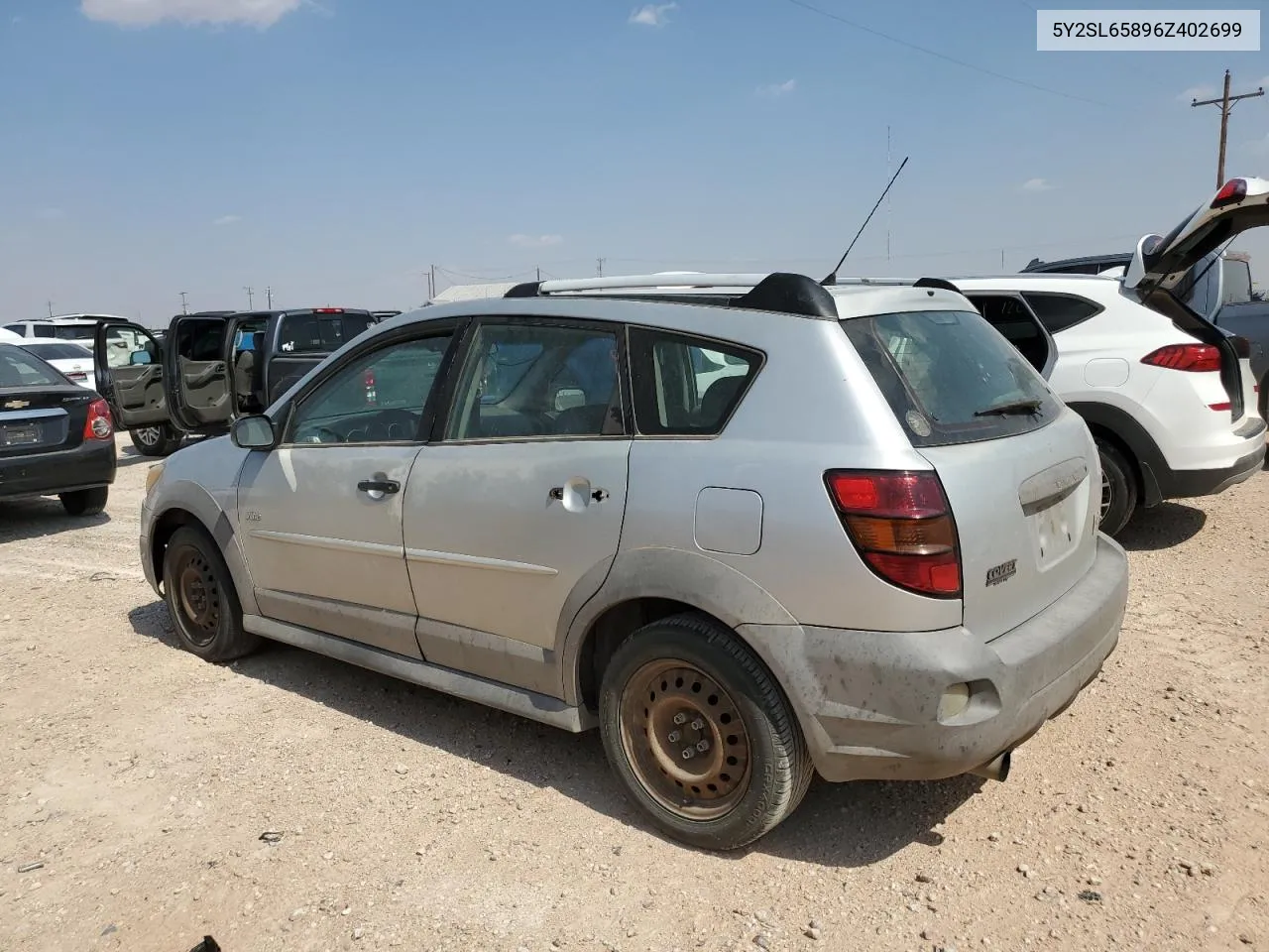 2006 Pontiac Vibe VIN: 5Y2SL65896Z402699 Lot: 56960724