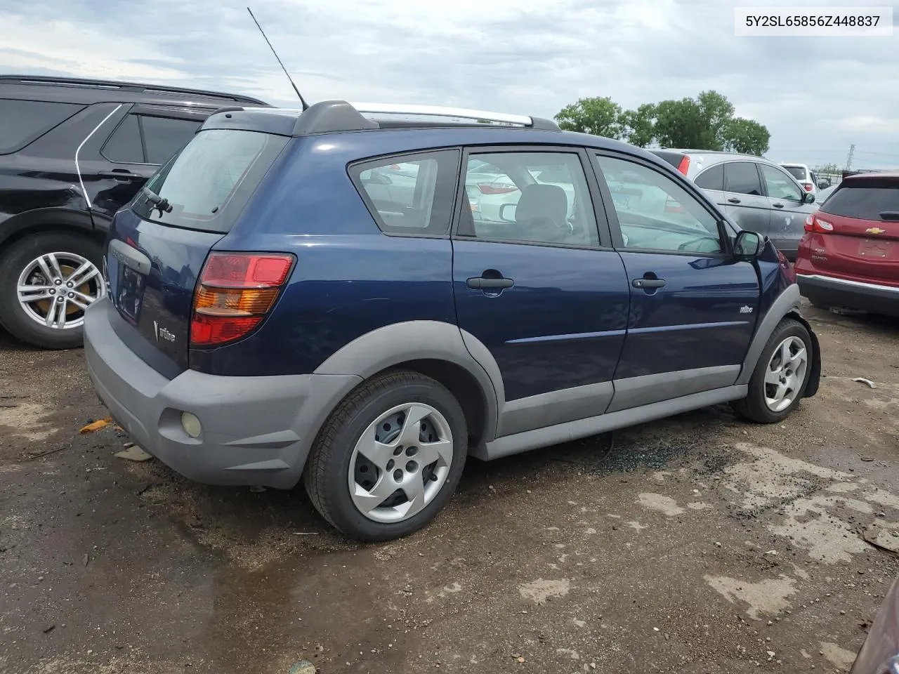 2006 Pontiac Vibe VIN: 5Y2SL65856Z448837 Lot: 56991094