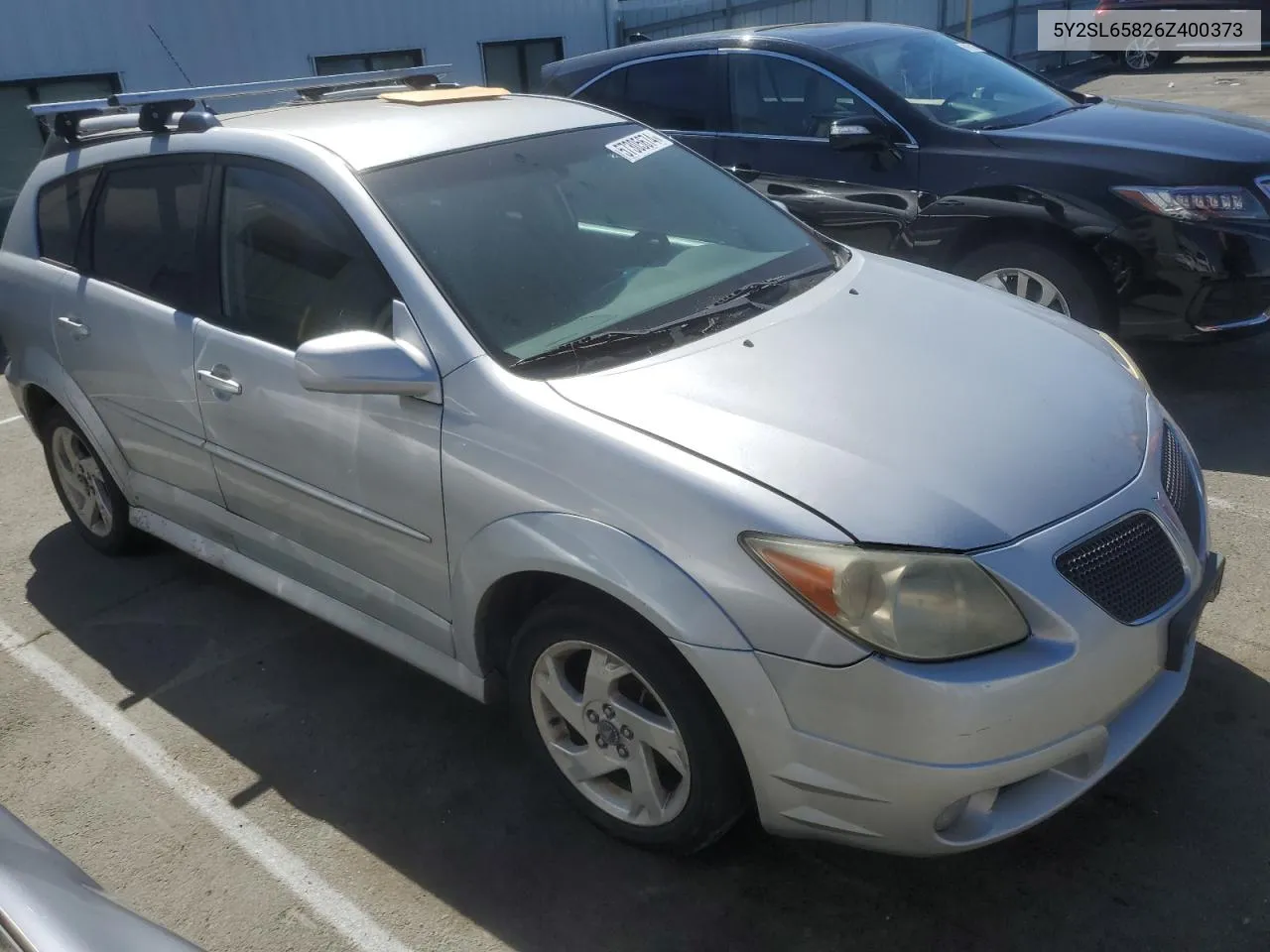 2006 Pontiac Vibe VIN: 5Y2SL65826Z400373 Lot: 57305674