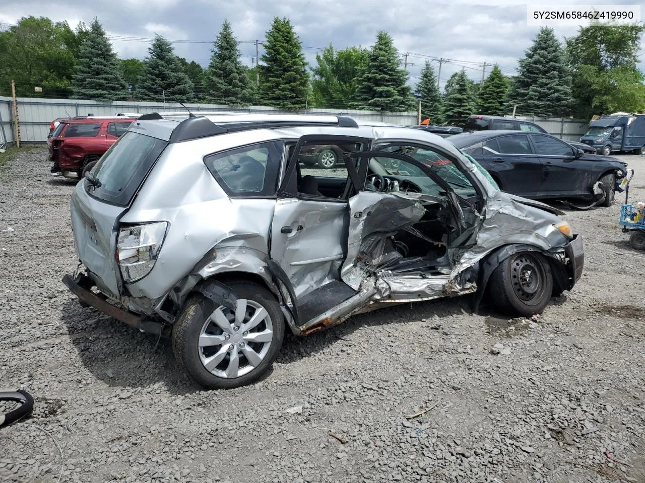 5Y2SM65846Z419990 2006 Pontiac Vibe