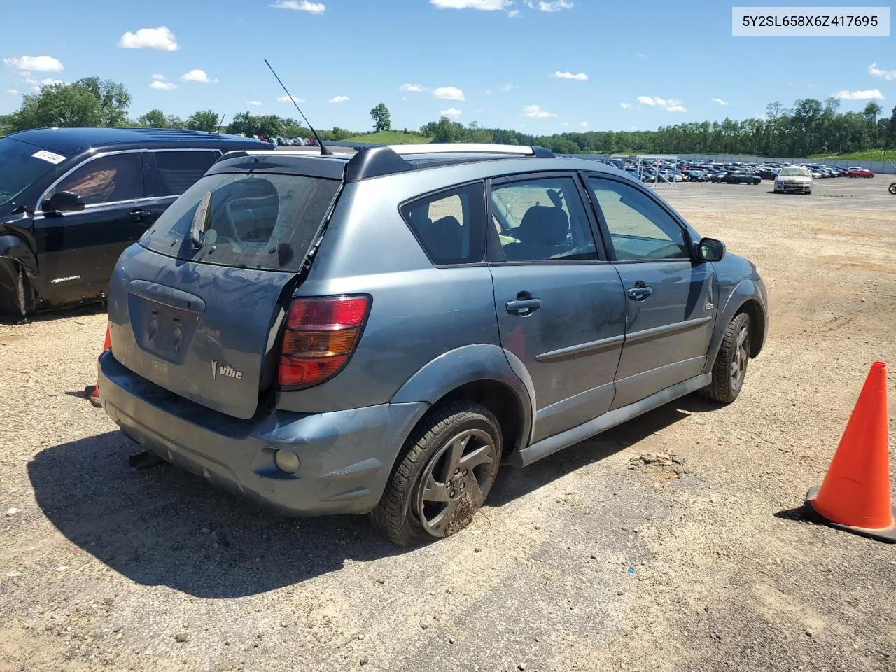 5Y2SL658X6Z417695 2006 Pontiac Vibe