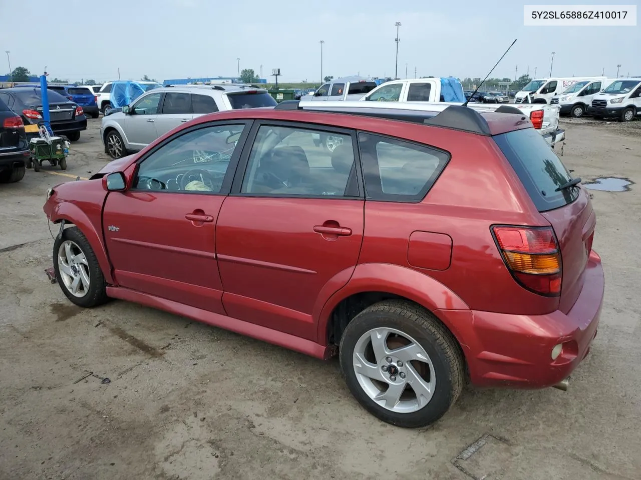 5Y2SL65886Z410017 2006 Pontiac Vibe