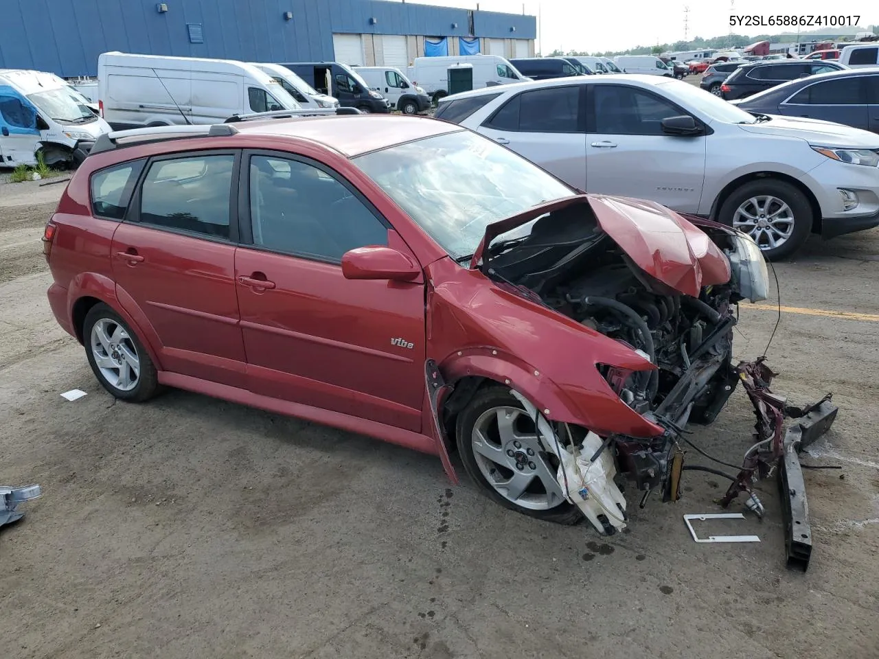 5Y2SL65886Z410017 2006 Pontiac Vibe