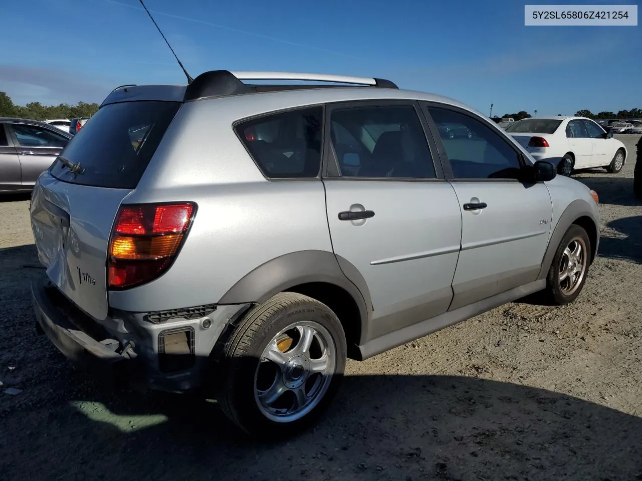 5Y2SL65806Z421254 2006 Pontiac Vibe