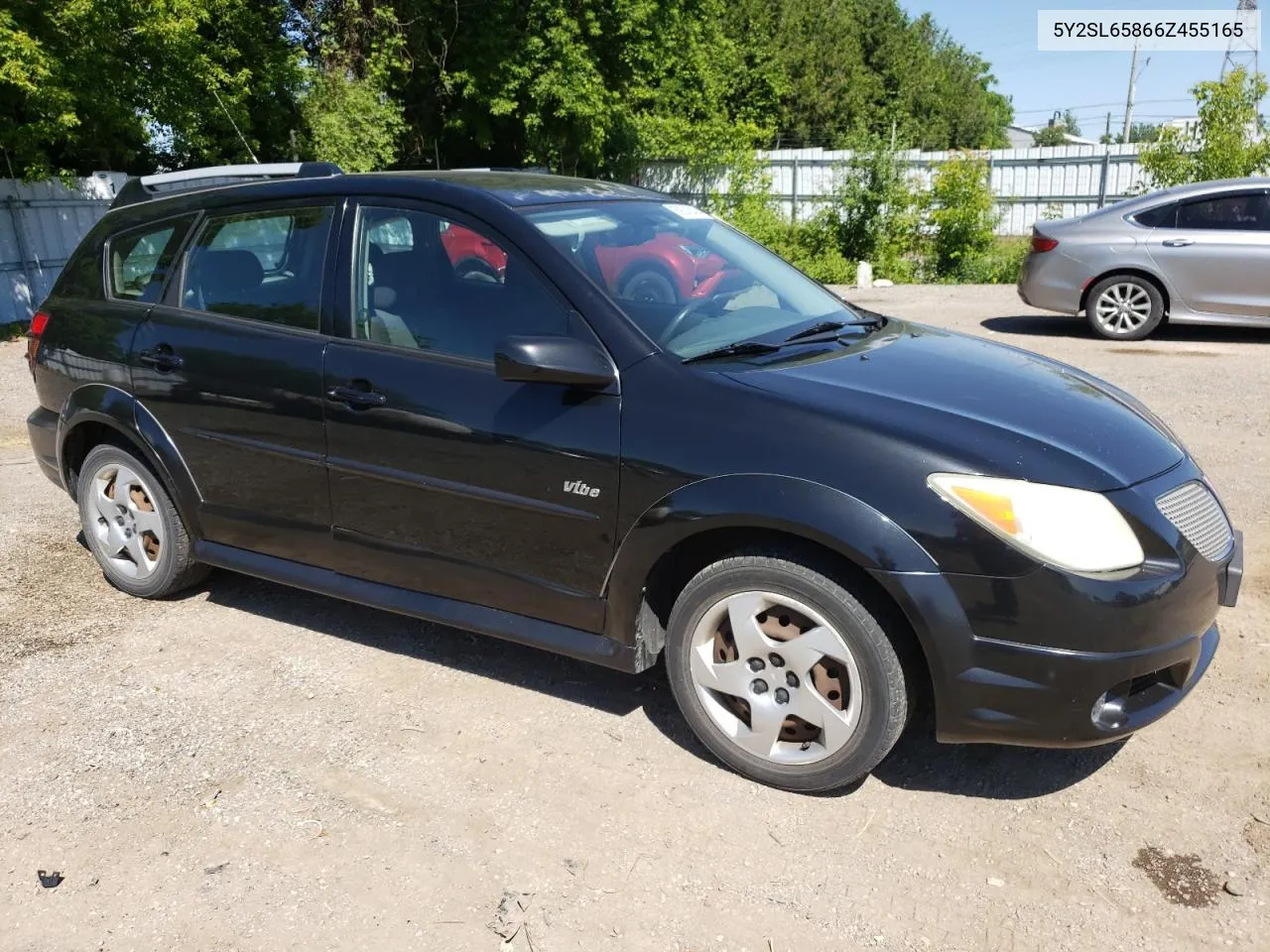 2006 Pontiac Vibe VIN: 5Y2SL65866Z455165 Lot: 59242424