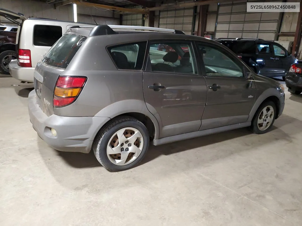 2006 Pontiac Vibe VIN: 5Y2SL65896Z450848 Lot: 60250354