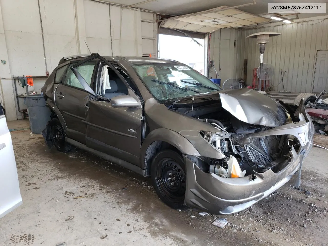 2006 Pontiac Vibe VIN: 5Y2SM67876Z412111 Lot: 60327704