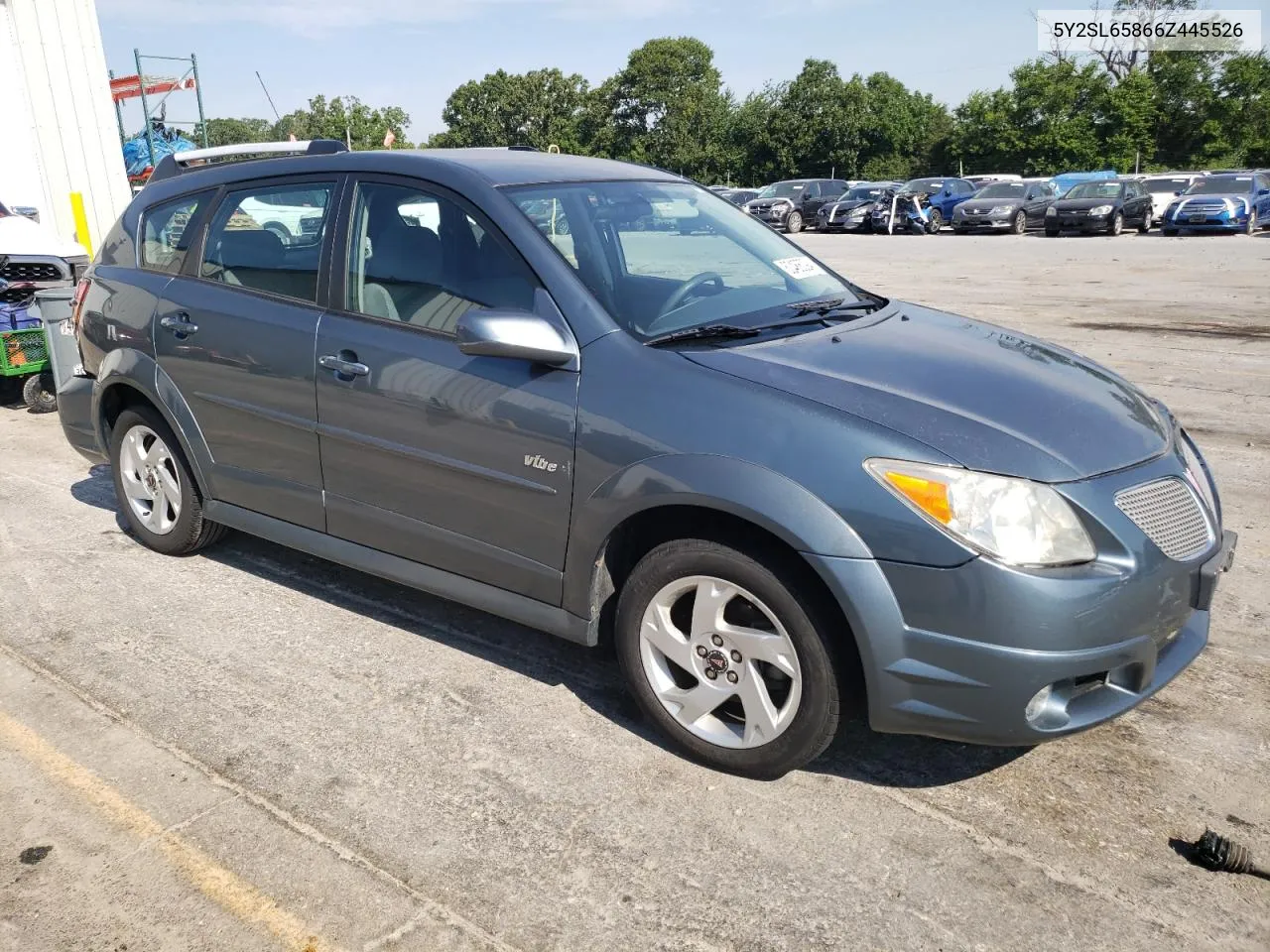 5Y2SL65866Z445526 2006 Pontiac Vibe