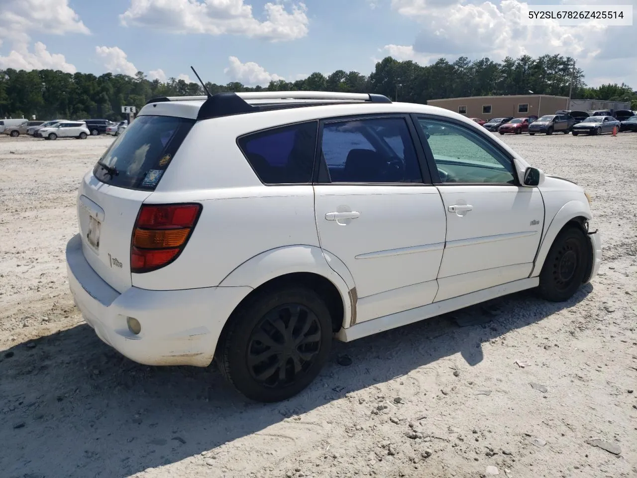 2006 Pontiac Vibe VIN: 5Y2SL67826Z425514 Lot: 61454824