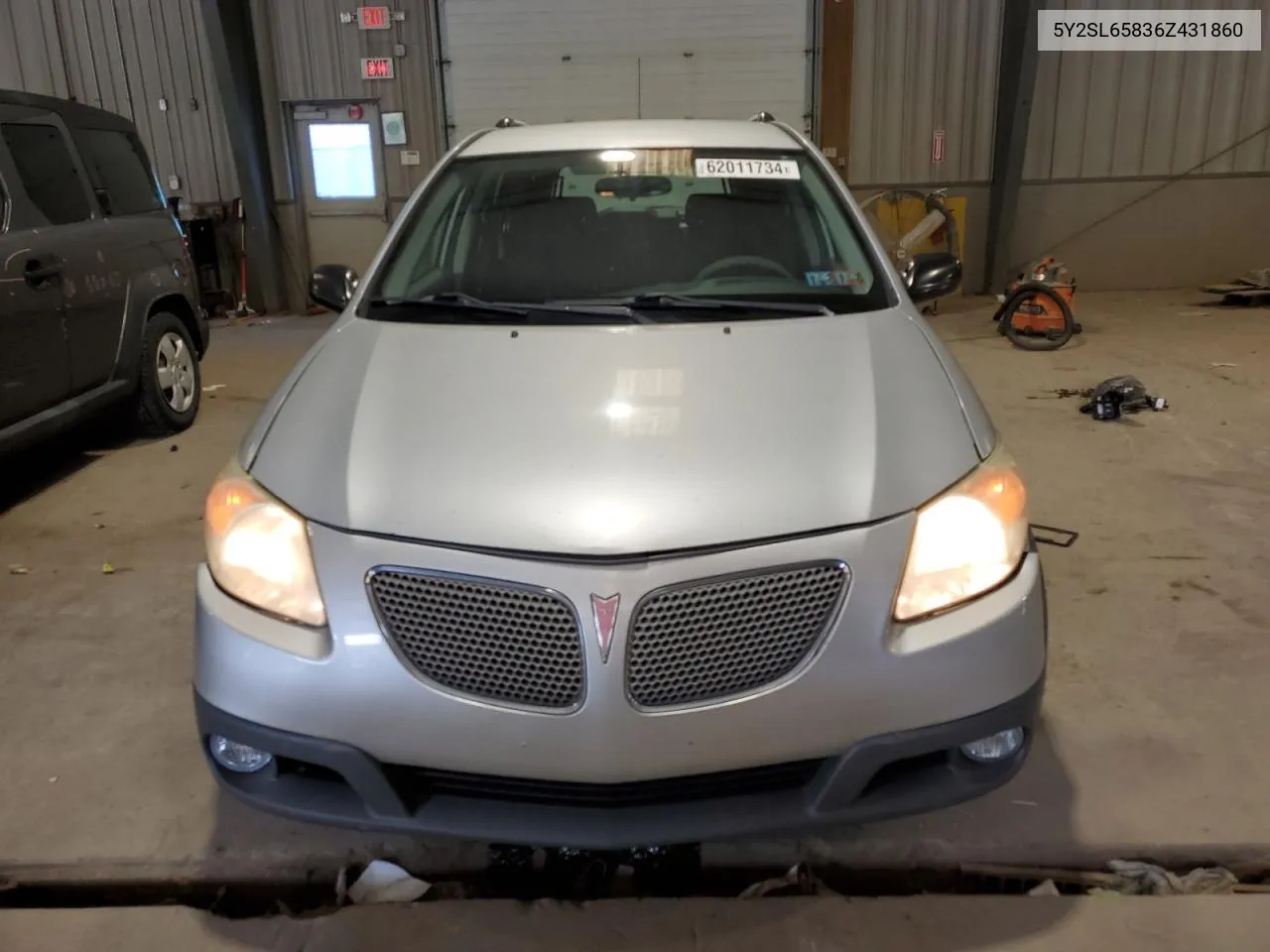 2006 Pontiac Vibe VIN: 5Y2SL65836Z431860 Lot: 62011734