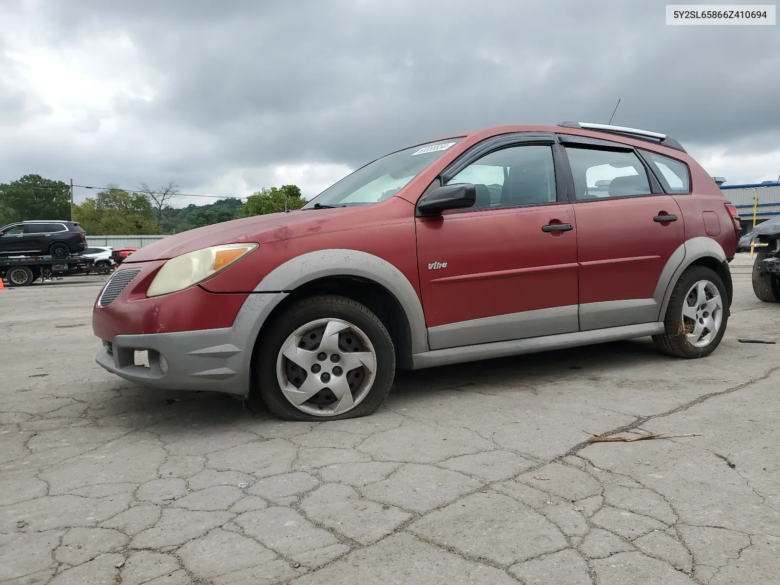 2006 Pontiac Vibe VIN: 5Y2SL65866Z410694 Lot: 63858834