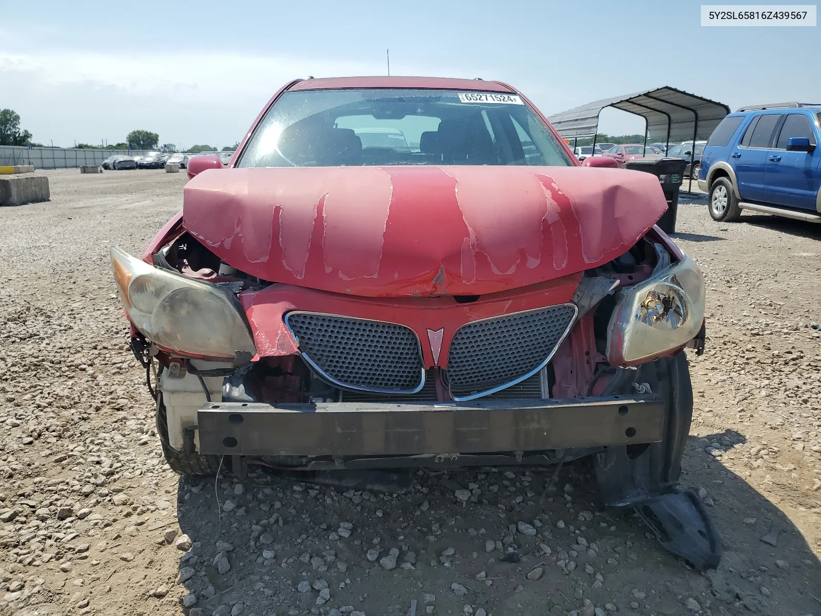 5Y2SL65816Z439567 2006 Pontiac Vibe