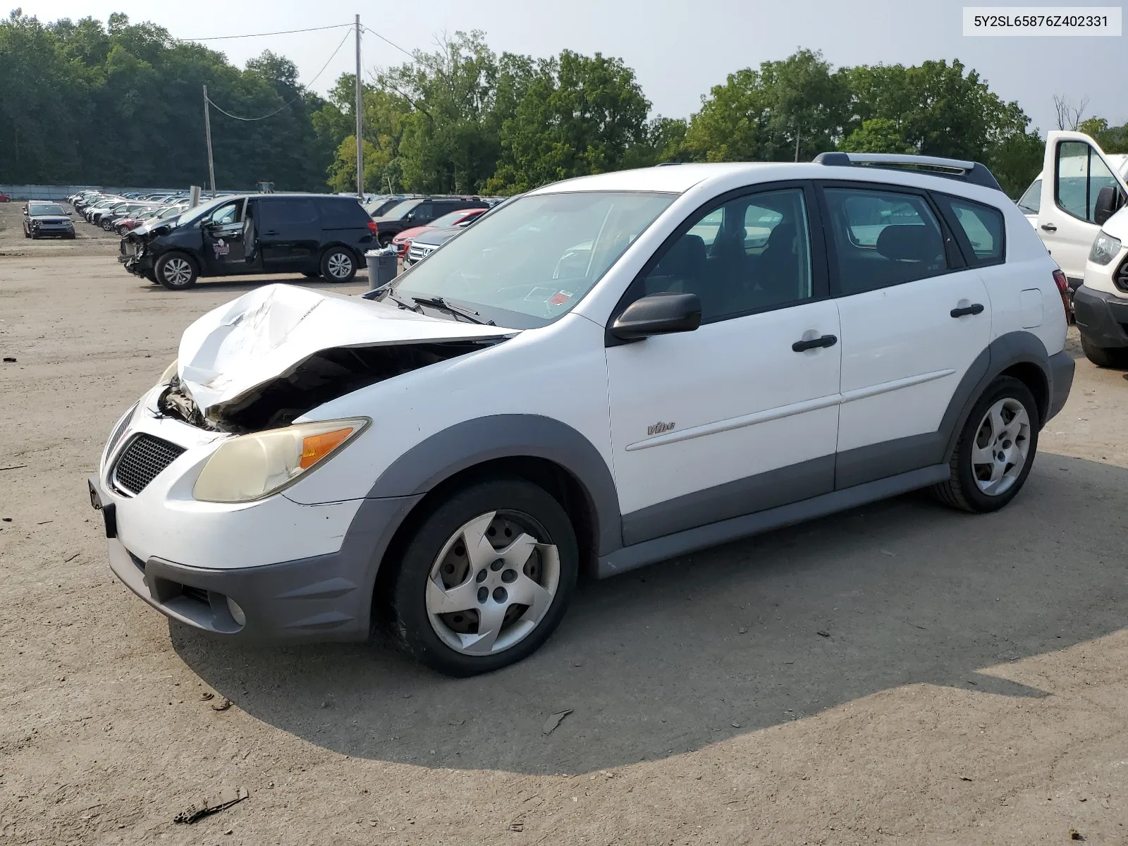 2006 Pontiac Vibe VIN: 5Y2SL65876Z402331 Lot: 67417444