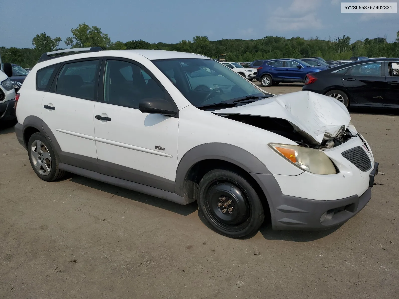 2006 Pontiac Vibe VIN: 5Y2SL65876Z402331 Lot: 67417444