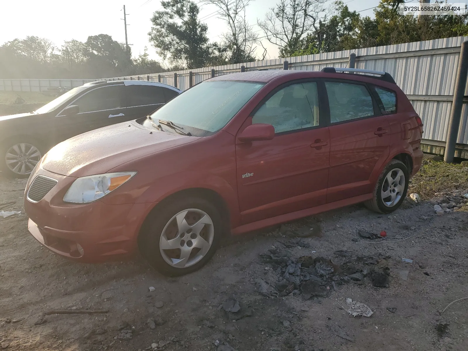 2006 Pontiac Vibe VIN: 5Y2SL65826Z459424 Lot: 67661544