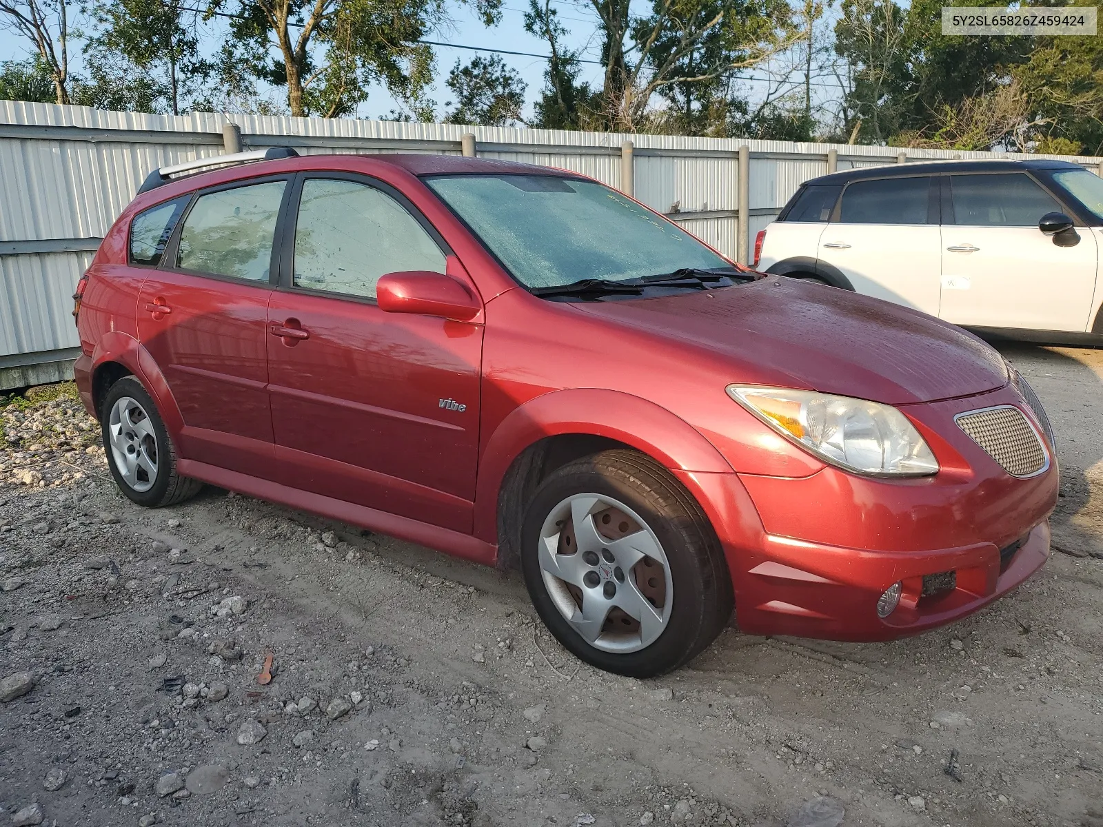 2006 Pontiac Vibe VIN: 5Y2SL65826Z459424 Lot: 67661544