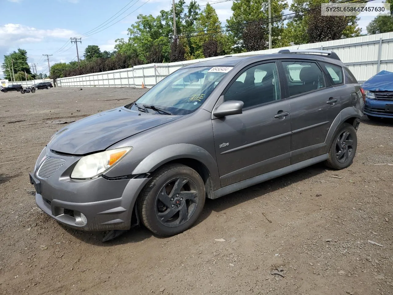 2006 Pontiac Vibe VIN: 5Y2SL65866Z457630 Lot: 68493404