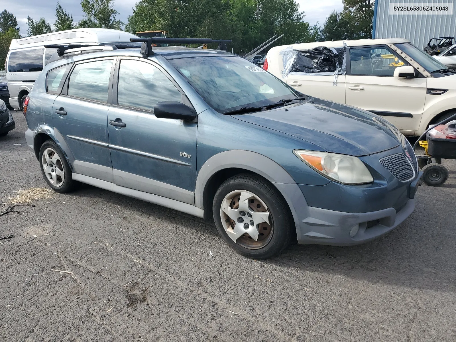 2006 Pontiac Vibe VIN: 5Y2SL65806Z406043 Lot: 68673934