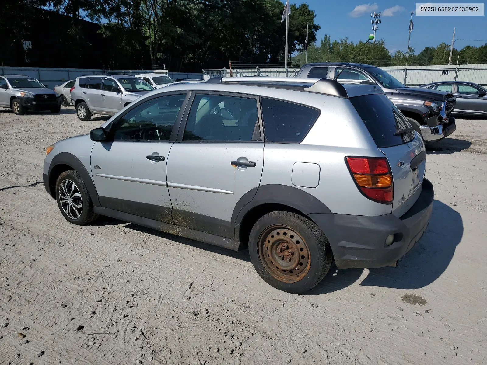 2006 Pontiac Vibe VIN: 5Y2SL65826Z435902 Lot: 68737564